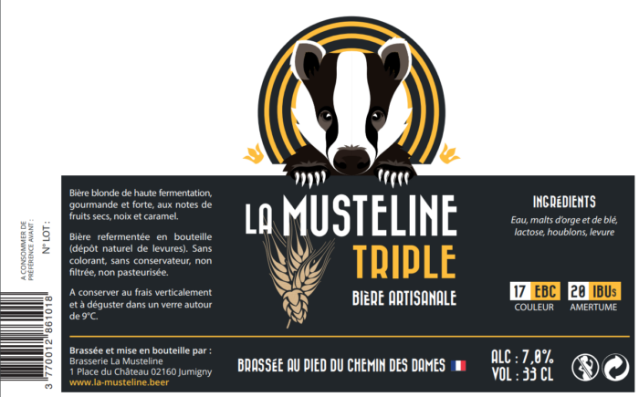 La Musteline Triple – 33cl – Image 4